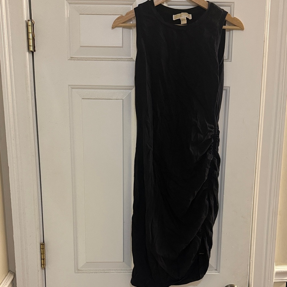 Michael Kors Black Midi Dress